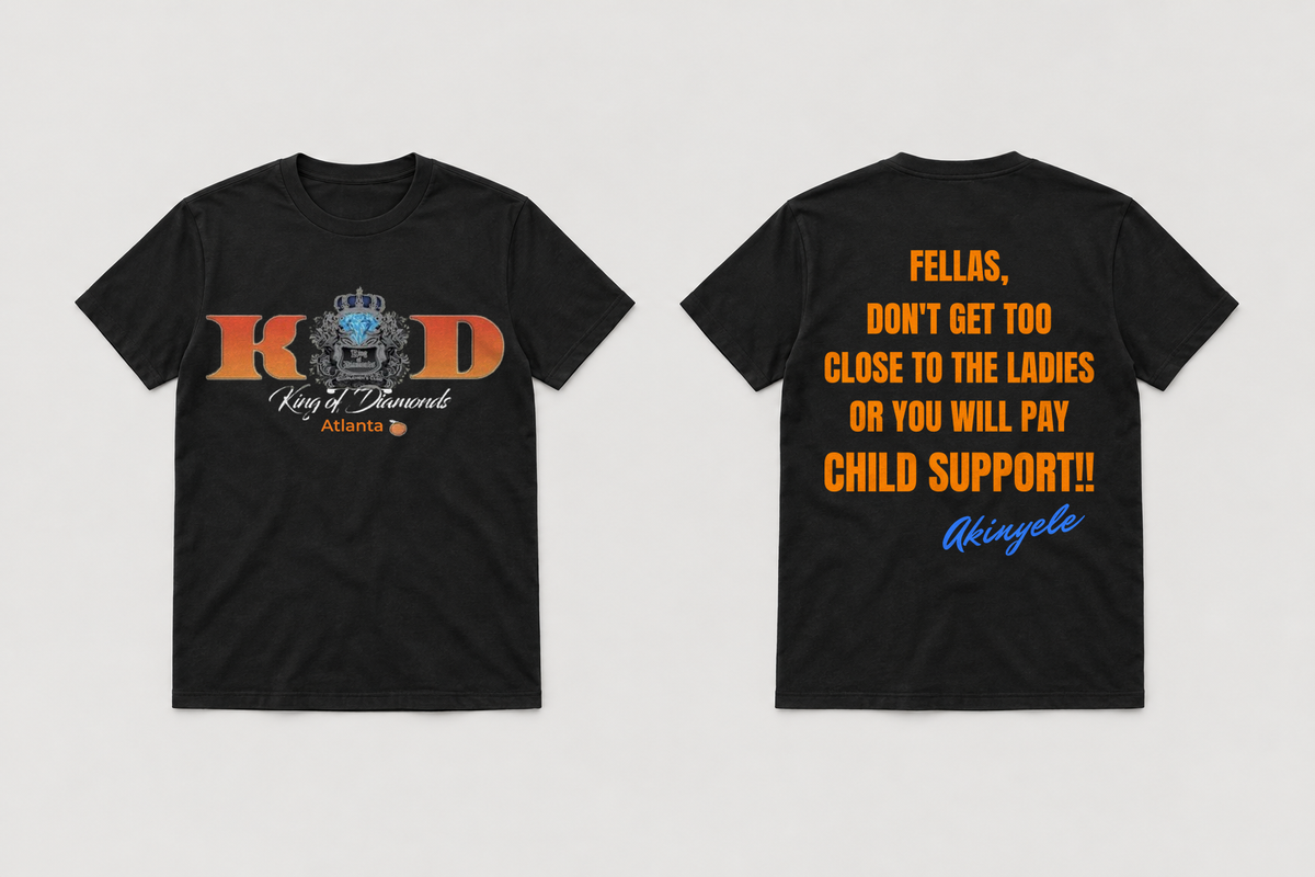 KOD Atlanta Signature Black T-Shirt