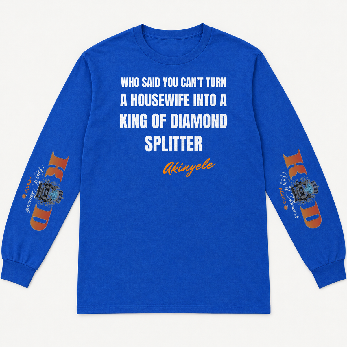 KOD Atlanta Royal Blue Signature Long-Sleeve Shirt